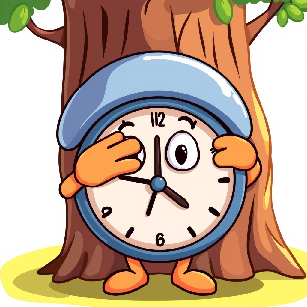Why Clocks Never Win Hide and Seek