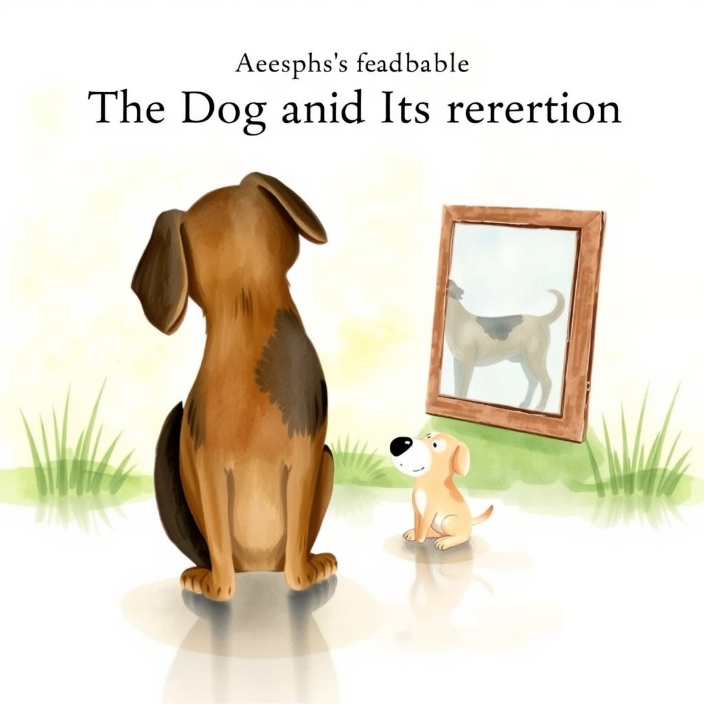The Dog and Its Reflection